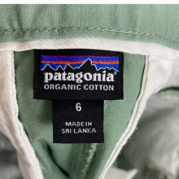 Patagonia High Rise Stretch All-Wear Shorts mint green - Picture 6 of 7